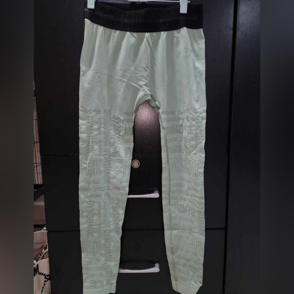 Womens Gymshark Workout Green Leggings